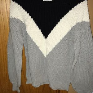 Color Block Sweater